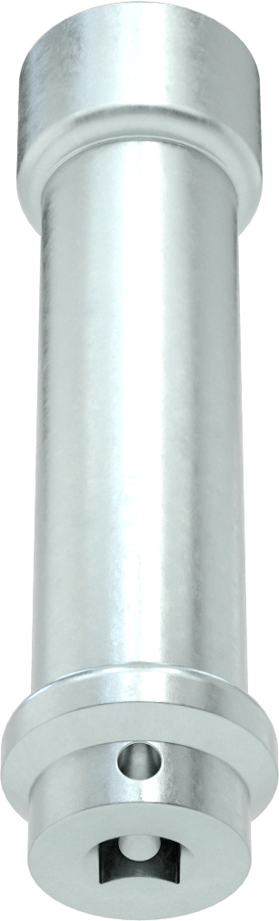 Ekstra Derin 6 Uçlu Lokma Anahtarı, 1/2" Kare Tahrik, 30 mm Tahrik Boyutu