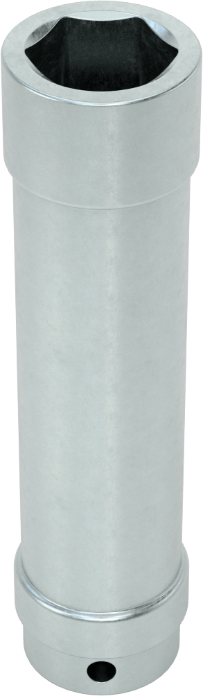 Ekstra Derin 6 Uçlu Lokma Anahtarı, 1/2" Kare Tahrik, 1-1/16" Tahrik Boyutu