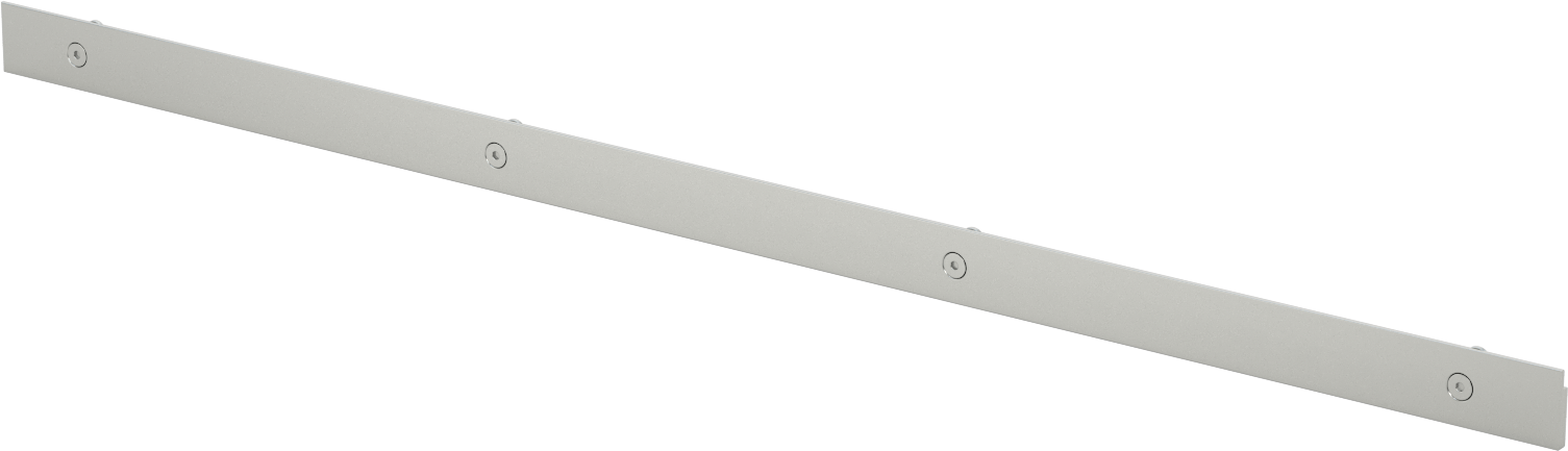 T-Yivli Çerçeve, Eloksallı Alüminyum Kutu Tutucu 40 mm Yüksek Ray, 36" Uzunluk