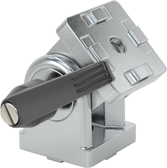 T-Yivli Çerçeve, 40 mm Tek Raylı Kilitleme Pivotu