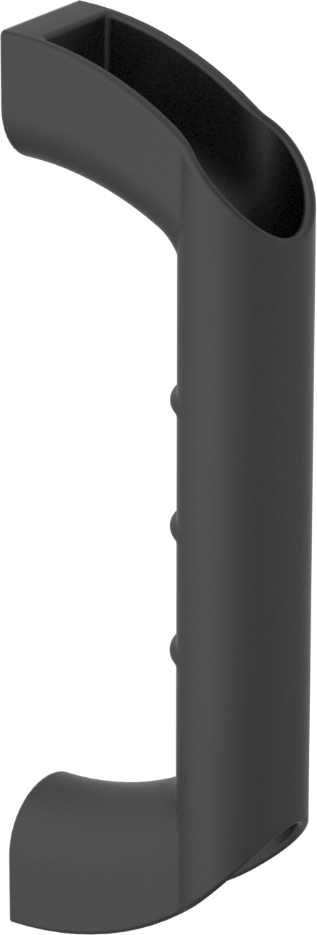 T-Yivli Çerçeve, 30 mm Yüksek Ray için Sure-Grip Çekme Kolu, 7-3/8" Uzunluk