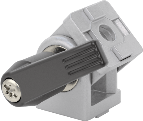 T-Yivli Çerçeve, 20 mm Tek Ray için Kilitleme Pivotu