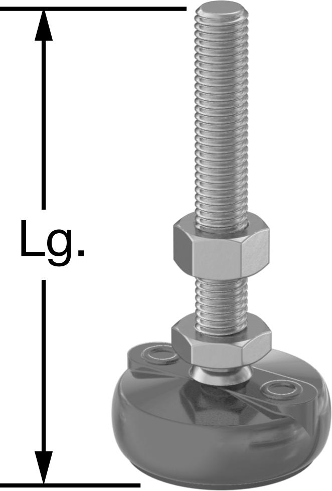 Bolt-Down Leveling Foot