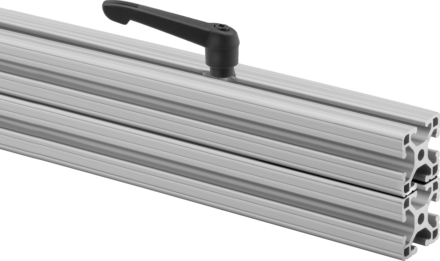 Rail Slide with Clamp Handle