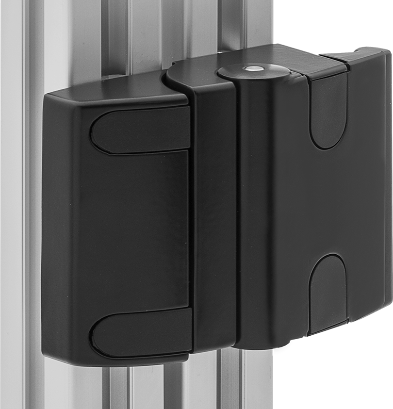 Push-to-Close Latch with Edge Pull Handle