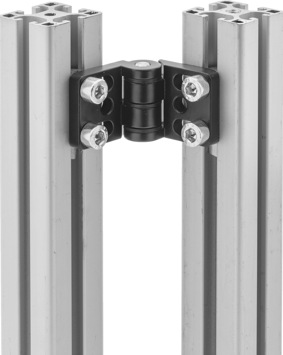 Rail-to-Rail Slotted-Hole Hinge