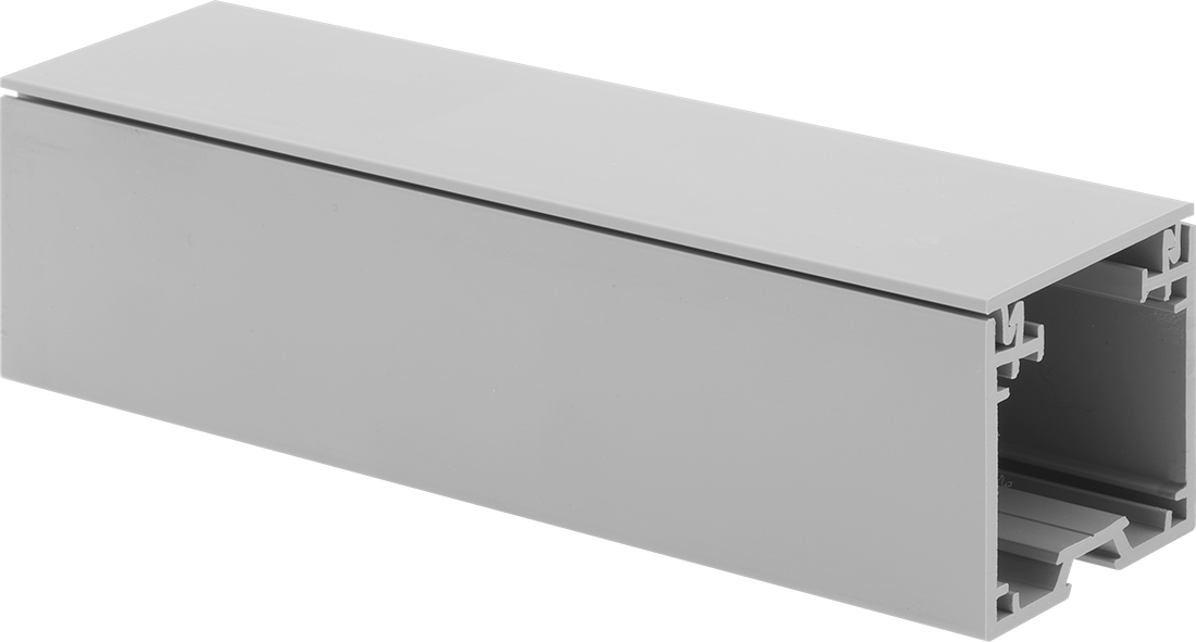 T-Yivli Çerçeve, 40 mm ve 80 mm Yüksek Ray için Katı Tel Kanalı