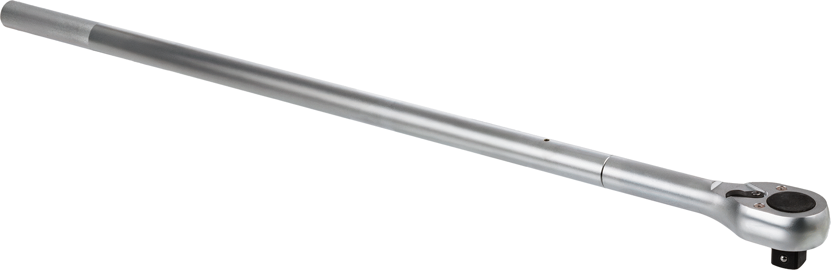 Cırcır Anahtarı, 1" Kare Tahrik, 40-1/8" Toplam Uzunluk, Krom Kaplama