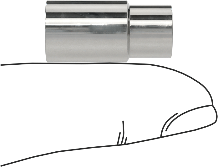 Krom Kaplı 12 Uçlu Standart Lokma Anahtarı, 1/4" Tahrik, 1/4" Boyut