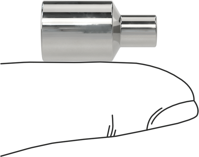 6 Uçlu Standart Lokma, 1/4" Kare Tahrik, 1/8" Boyut