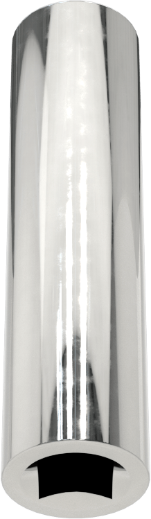 Krom Kaplı 12 Uçlu Derin Lokma Anahtarı, 1/4" Tahrik, 11/32" Boyut