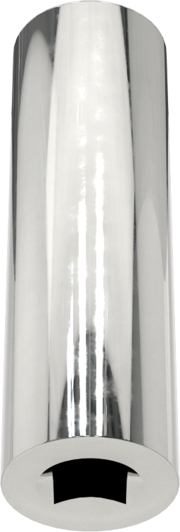 Krom Kaplı 12 Uçlu Derin Lokma Anahtarı, 1/4" Tahrik, 7/16" Boyut