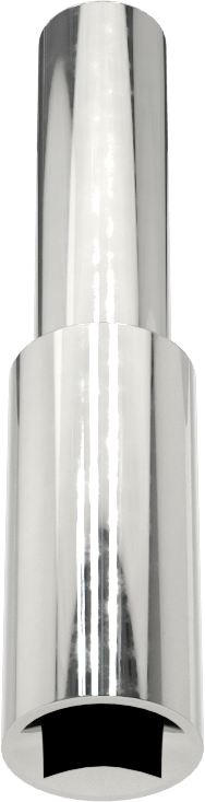 Krom Kaplı 12 Uçlu Derin Lokma Anahtarı, 1/4" Tahrik, 3/16" Boyut