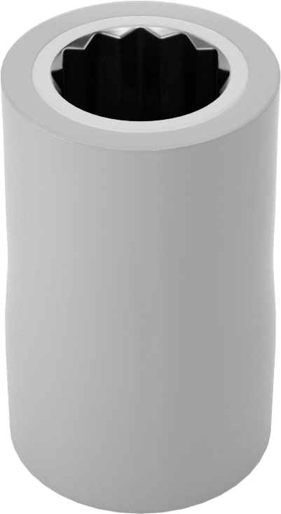 Elektrik Yalıtımlı Soket, 3/8" Tahrik, 1/2" Boyut