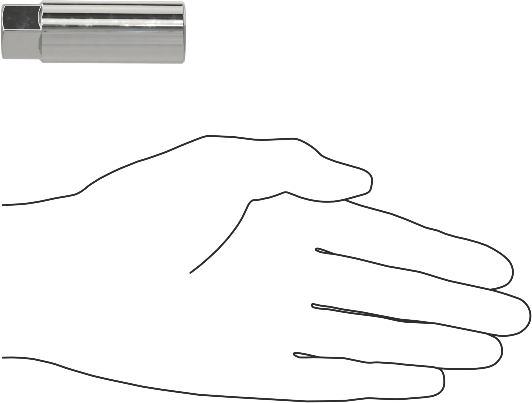 Buji Soketi, 3/8" Kare Tahrik, 5/8" Boyut