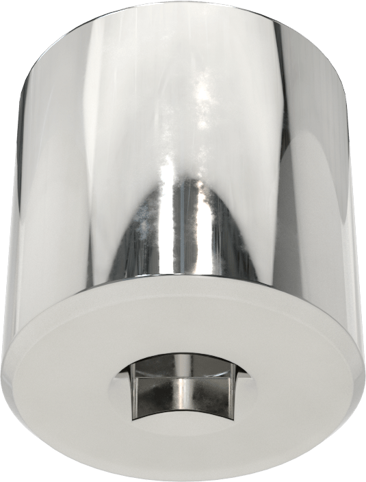 6 Uçlu Standart Lokma, 3/8" Kare Tahrik, 1" Boyut, 1-3/8" Uzunluk