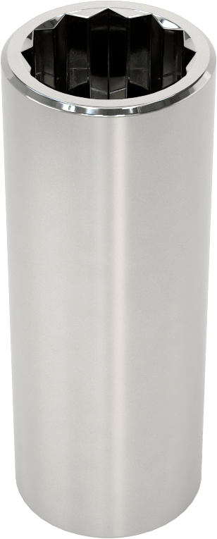 12-Uçlu Derin Soket, 3/8" Tahrik, 9/16" Boyut
