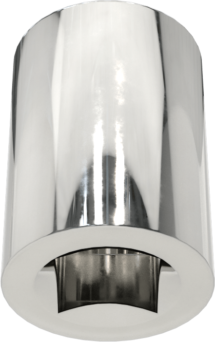 12 Uçlu Standart Lokma Anahtarı, 3/8" Tahrik, 19/32" Boyut