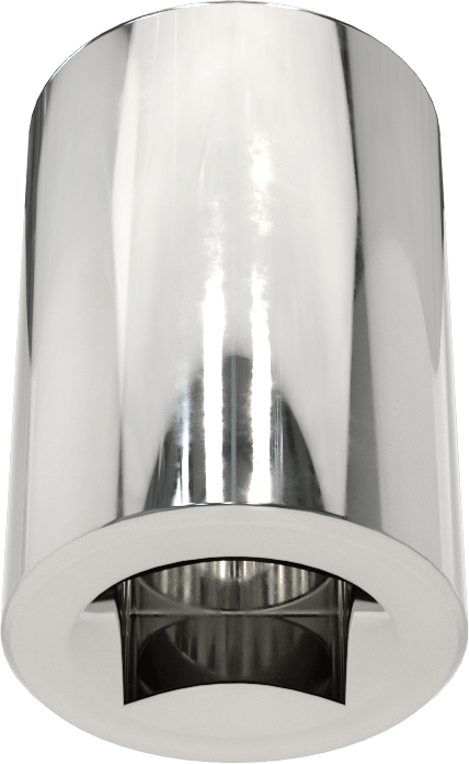 12 Uçlu Standart Lokma Anahtarı, Krom, 3/8" Tahrik, 17/32" Boyut