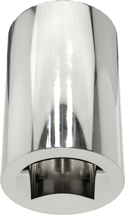 12 Uçlu Standart Lokma Anahtarı, Krom, 1/2" Tahrik, 11/16" Boyut
