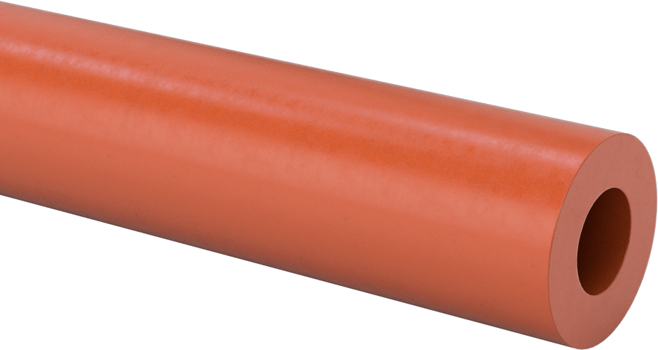 Yüksek Sıcaklık Silikon Kauçuk Boru, 1-1/4" OD, 5/8" ID