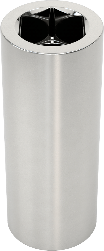 6 Uçlu Derin Soket, 3/4" Kare Tahrik, 7/8" Boyut