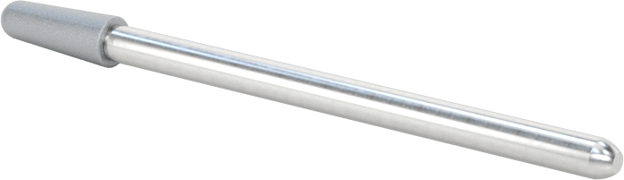 Metalsiz Malzemeler için Minyatür Uzun Ömürlü Taşlama Ucu, 0,123“ Çap x 0,354” Uzun Konik Baş