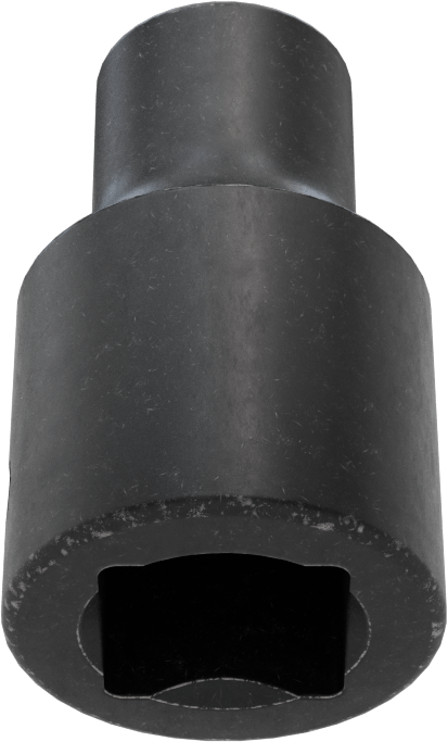 6 Uçlu Darbeli Soket, Standart, 1/2" Kare Tahrik, 3/8" Boyut, 1-1/2" Uzunluk