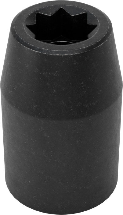 8 Uçlu Standart Darbeli Lokma, 1/2" Tahrik, 3/8" Boyut