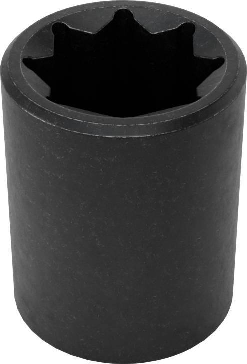 8 Uçlu Standart Darbeli Lokma, 1/2" Tahrik, 11/16" Boyut