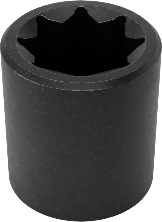 8 Uçlu Standart Darbeli Lokma, 1/2" Tahrik, 3/4" Boyut