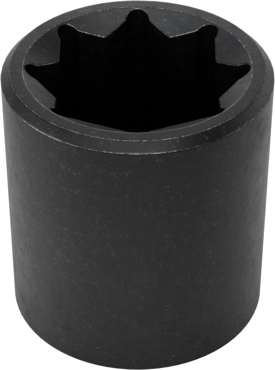 8 Uçlu Standart Darbeli Lokma, 1/2" Tahrik, 7/8" Boyut