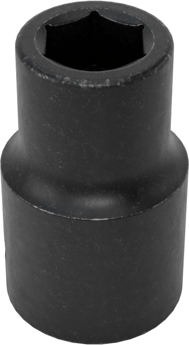 6 Uçlu Darbeli Soket, Standart, 1/2" Kare Tahrik, 7/16" Boyut, 1-1/2" Uzunluk