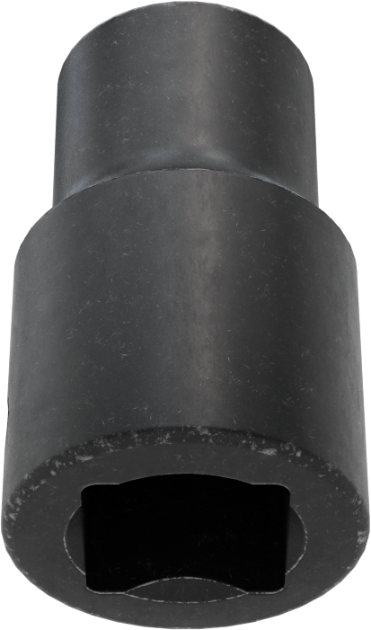 6 Uçlu Darbeli Soket, Standart, 1/2" Kare Tahrik, 7/16" Boyut, 1-1/2" Uzunluk