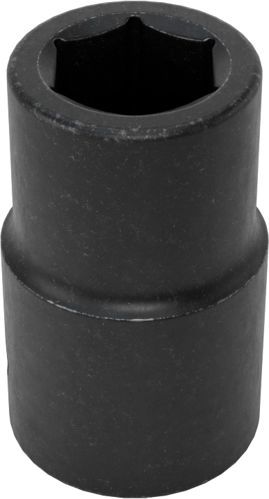 6 Uçlu Darbeli Soket, Standart, 1/2" Kare Tahrik, 1/2" Boyut, 1-1/2" Uzunluk