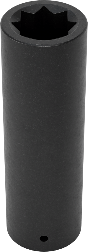 8 Uçlu Derin Darbeli Soket, 1/2" Tahrik, 9/16" Boyut