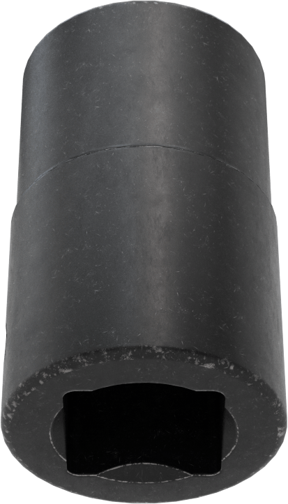 6 Uçlu Darbeli Soket, Standart, 1/2" Kare Tahrik, 9/16" Boyut, 1-1/2" Uzunluk