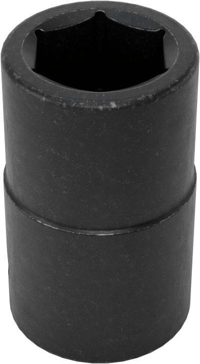 6 Uçlu Darbeli Soket, Standart, 1/2" Kare Tahrik, 9/16" Boyut, 1-1/2" Uzunluk