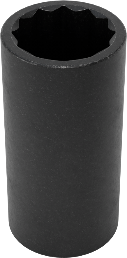 12 Uçlu Derin Darbeli Lokma Anahtarı, 1/2" Kare Tahrik, 1-1/4" Boyut