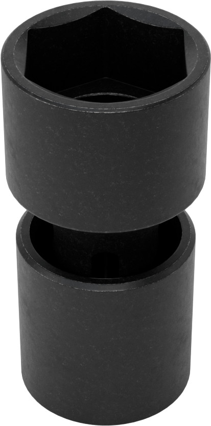 6 Uçlu Darbeli Soket, Flex, 1/2" Kare Tahrik, 1-1/8" Boyut, 3-1/16" Toplam Uzunluk
