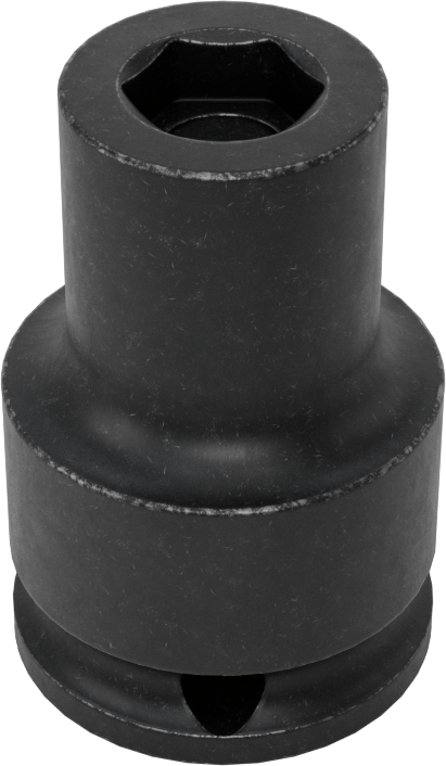 6 Uçlu Darbeli Soket, Bağlantı Elemanı Tutucu, 1/2" Kare Tahrik, 3/8" Tahrik Boyutu