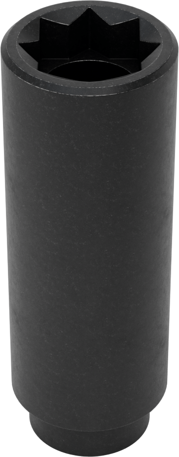 Ekstra Derin 8 Uçlu Darbeli Lokma Anahtarı, 1/2" Tahrik, 1" Boyut