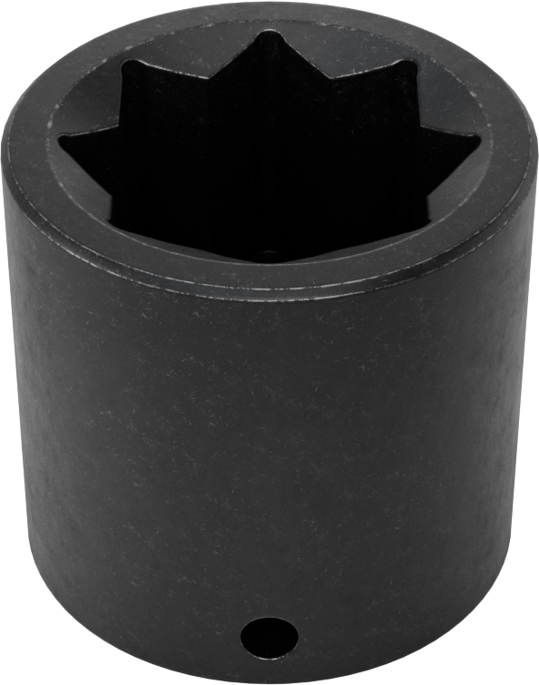 8 Uçlu Standart Darbeli Lokma, 1/2" Tahrik, 1-1/16" Boyut