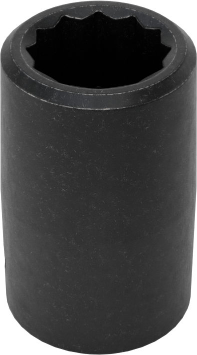 12 Noktalı Standart Darbeli Soket, 1/2" Kare Tahrik, 9/16" Boyut