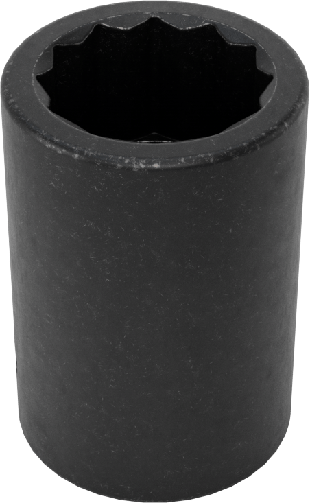 12 Noktalı Standart Darbeli Soket, 1/2" Tahrik, 11/16" Boyut