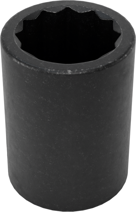 12 Noktalı Standart Darbeli Soket, 1/2" Kare Tahrik, 3/4" Boyut