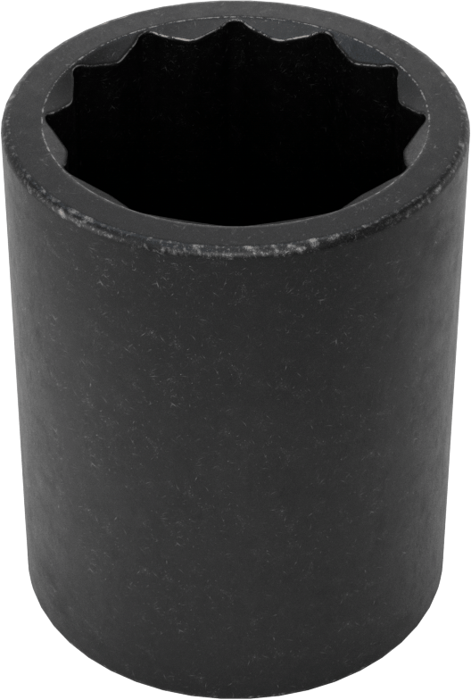 12 Noktalı Standart Darbeli Soket, 1/2" Tahrik, 1-1/8" Boyut