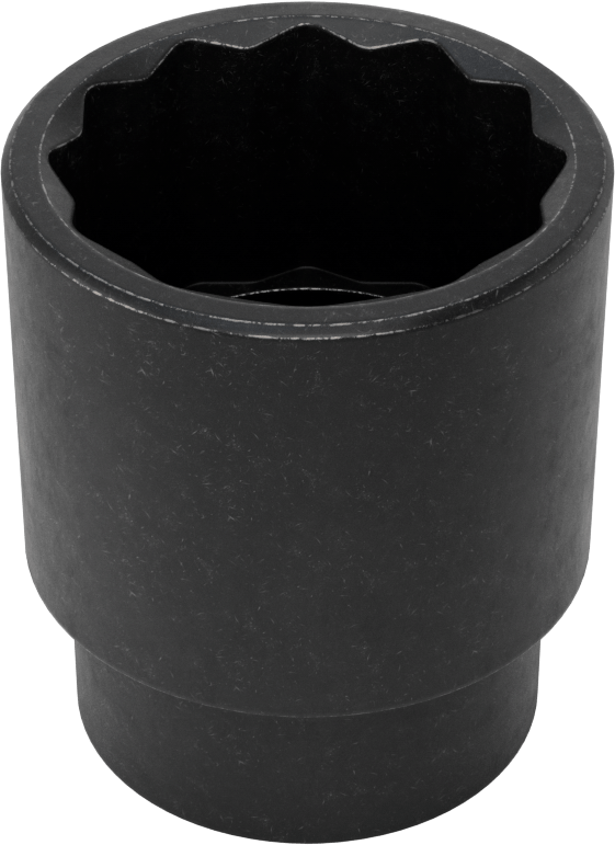 12 Noktalı Standart Darbeli Soket, 1/2" Tahrik, 1-7/16" Boyut