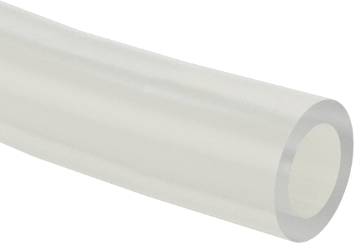 Aşınmaya Dayanıklı Versilon Poliüretan Boru, Hava için, Sert, Şeffaf, 1/8" ID, 3/16" OD