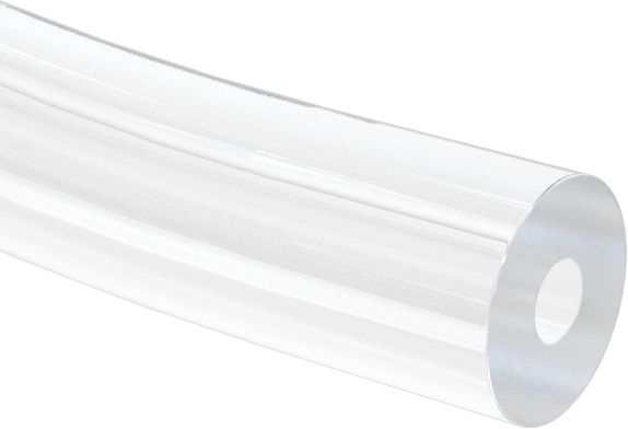 Kimyasallar için PVC Boru, 3/16" ID, 9/16" OD